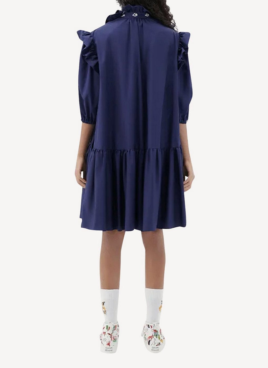 Maison Kitsune - Braided Bali Dress - Navy - Femme