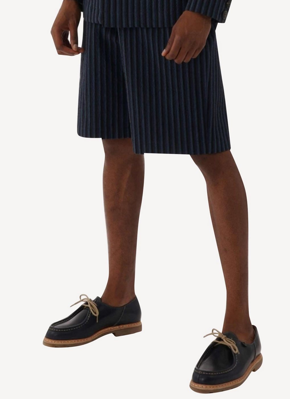 Maison Kitsune - Tailored Shorts - Navy - Homme