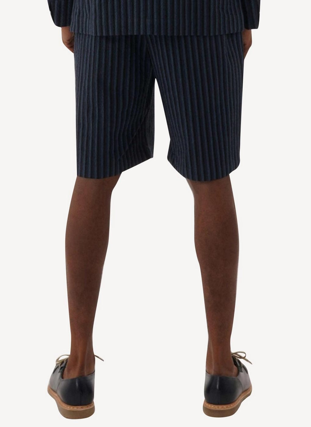 Maison Kitsune - Tailored Shorts - Navy - Homme