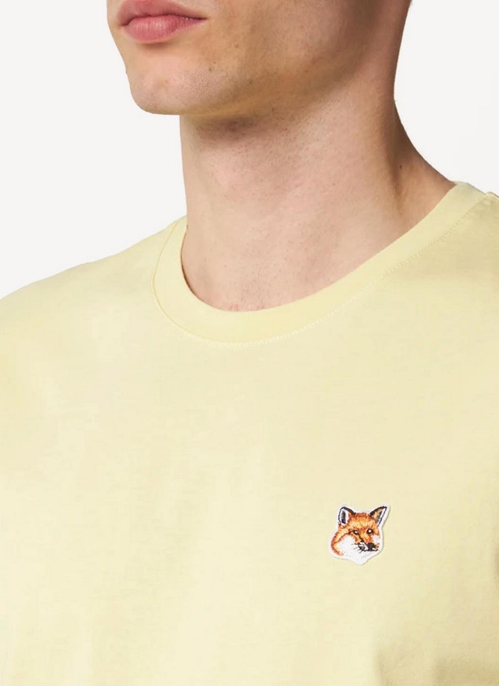 Maison Kitsune - Oversized Tee-Shirt - Lemon - Mixte