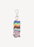 Maison Kitsune - Keyring N - Multicolor - Mixte