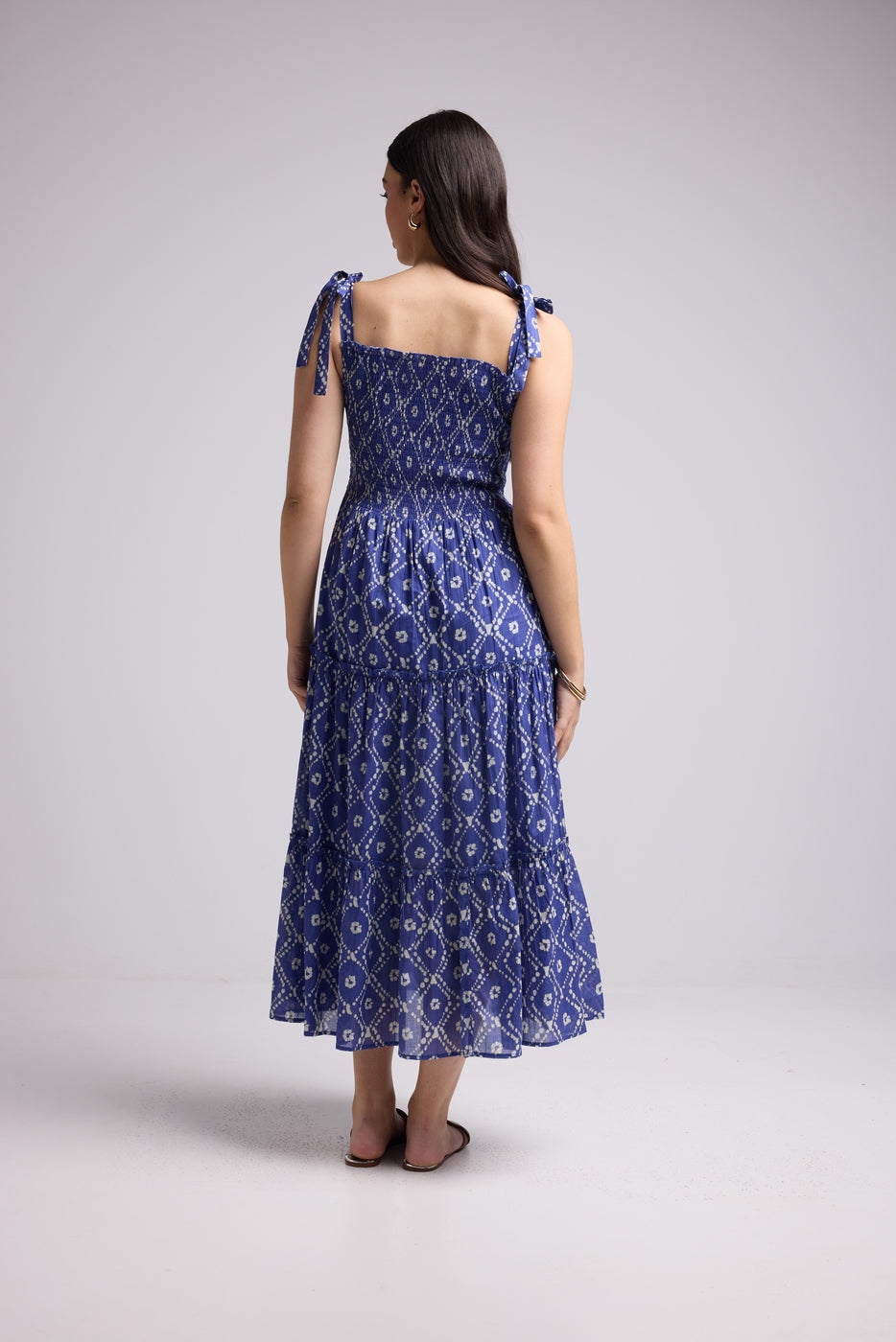 Robe Longue - Maite - Blue