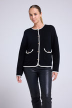 Veste Bijoux Maja - Noir Blanc