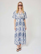 Robe Malakit - Imprime Ikat