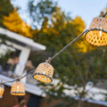 Maly - Hybrid Solar Garland - Bamboo - Beige