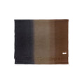 Bufanda con flecos tie and dye de lana 65x200 cm