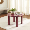 Mara - Coffee Table - Lacquer-Effect Finish - Burgundy