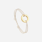 Bracelet Marche - Beige & Blanc