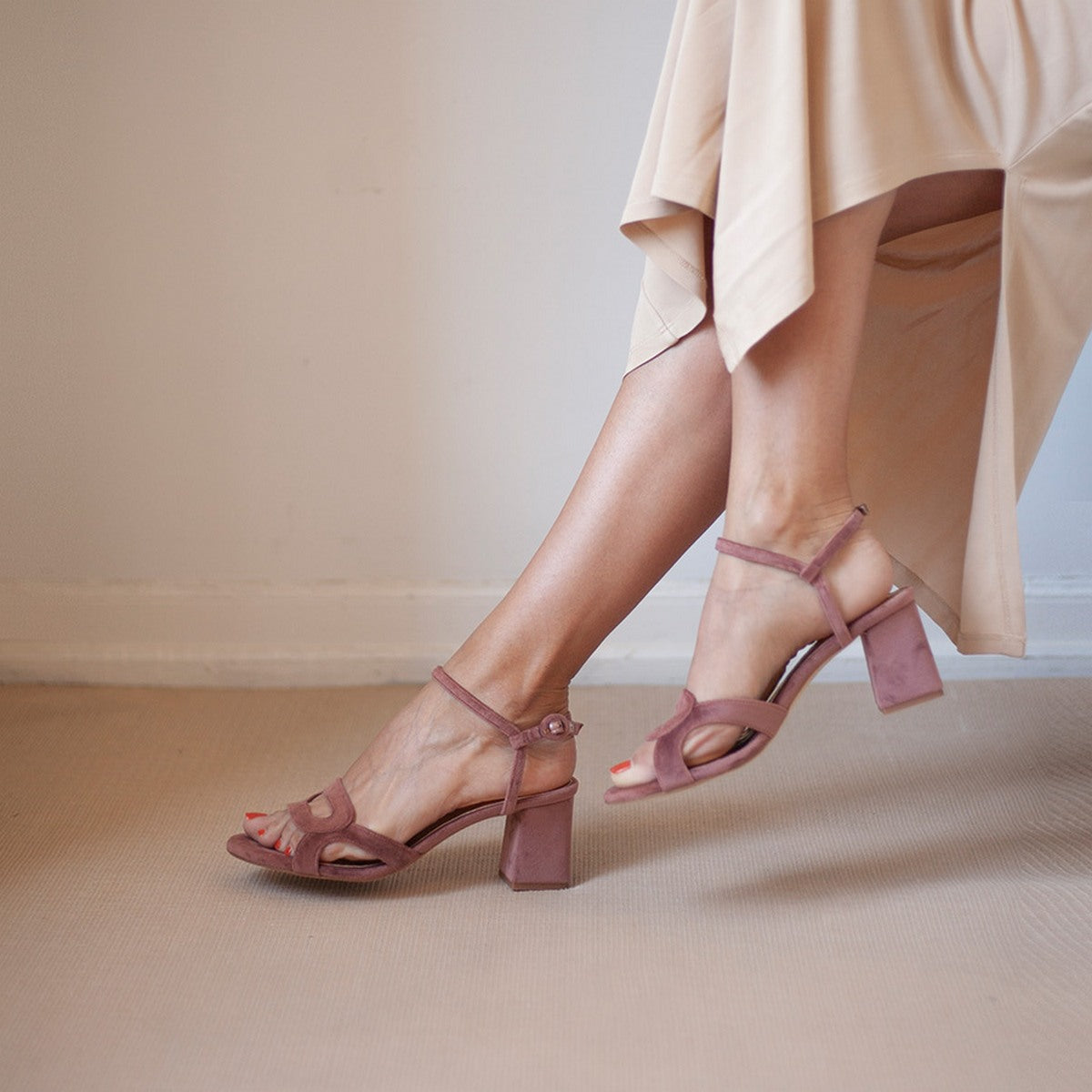 Chaussures À Talons Margot 6 Berry - Rose Foncé