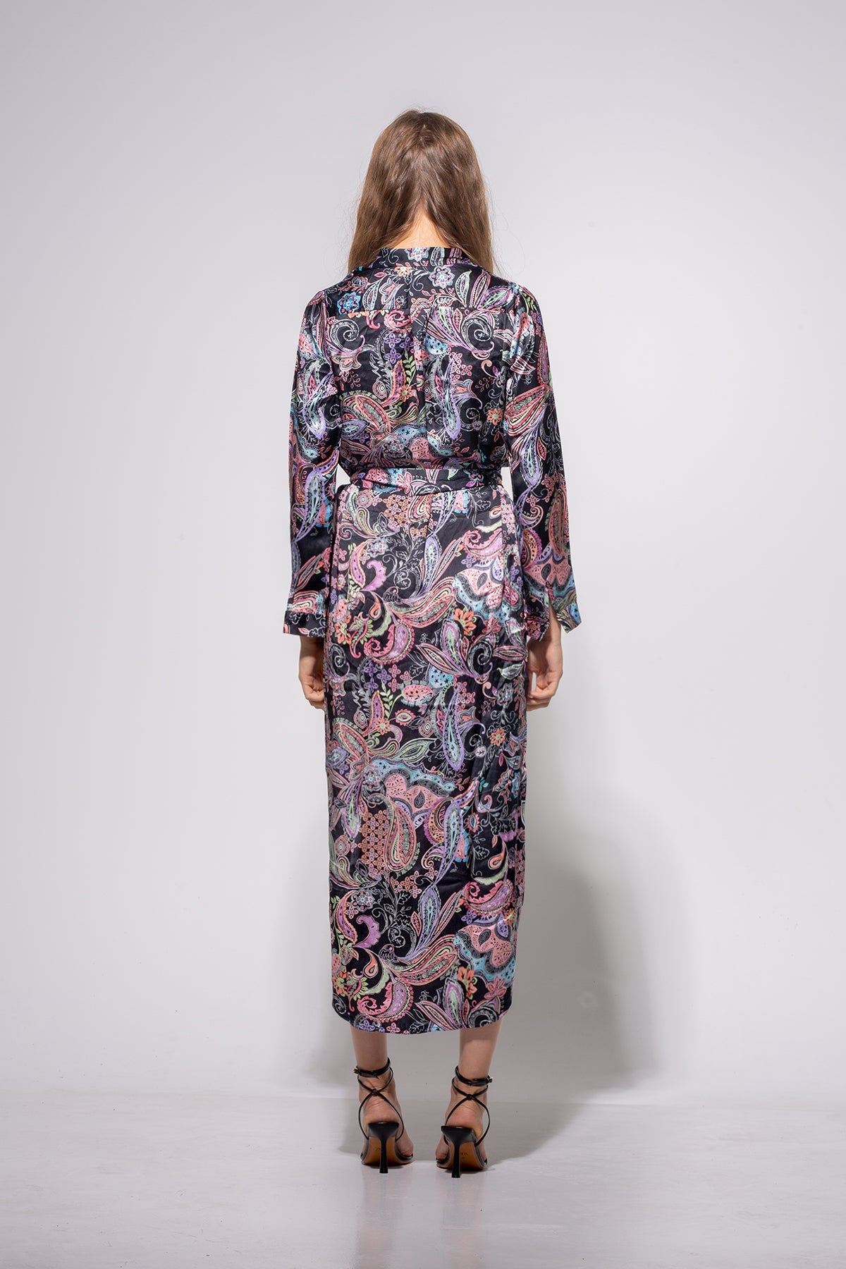 Robe Eloise - Black Rainbow