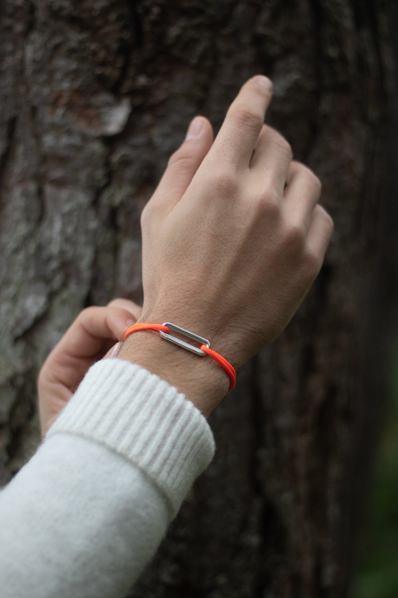 Bracelet Marnage - Orange Fluo