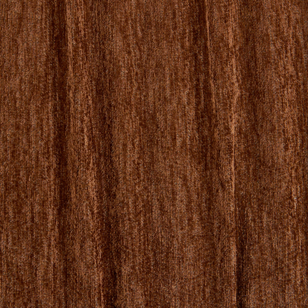 Marni - Canapé 3 Places - Velours Texturé - Marron