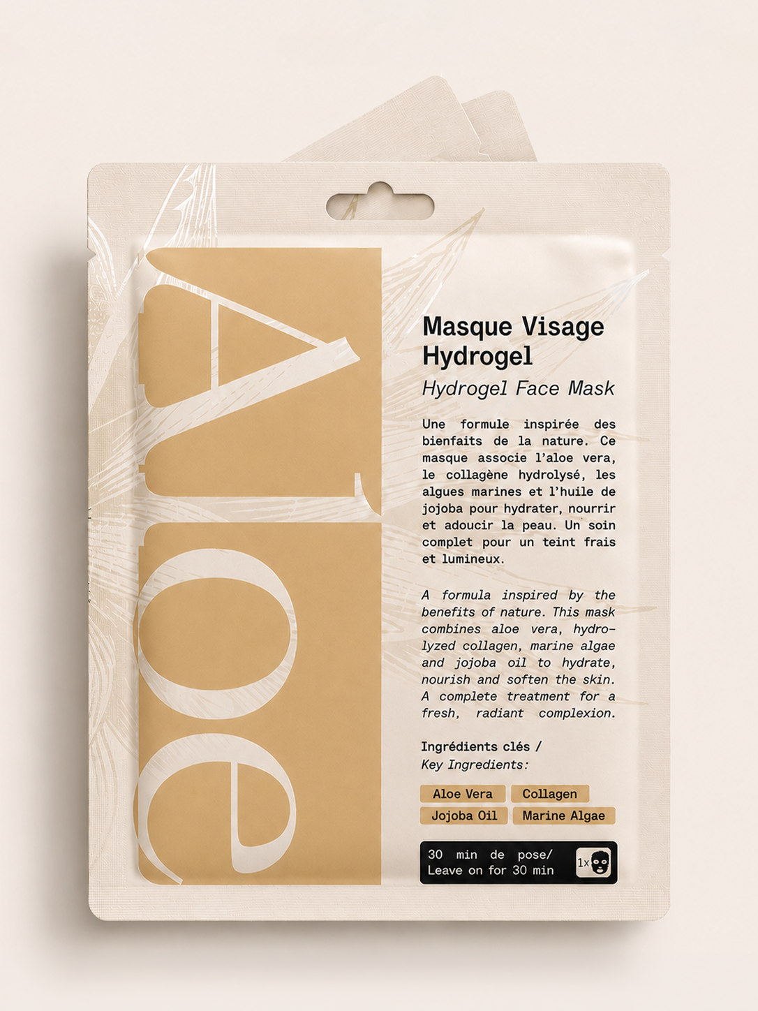 2 Sticks Défatigant + 5 Masques Visage Offerts