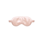 Masque De Sommeil Soin Des Cils - 100% Pure Soie - Rose Poudré