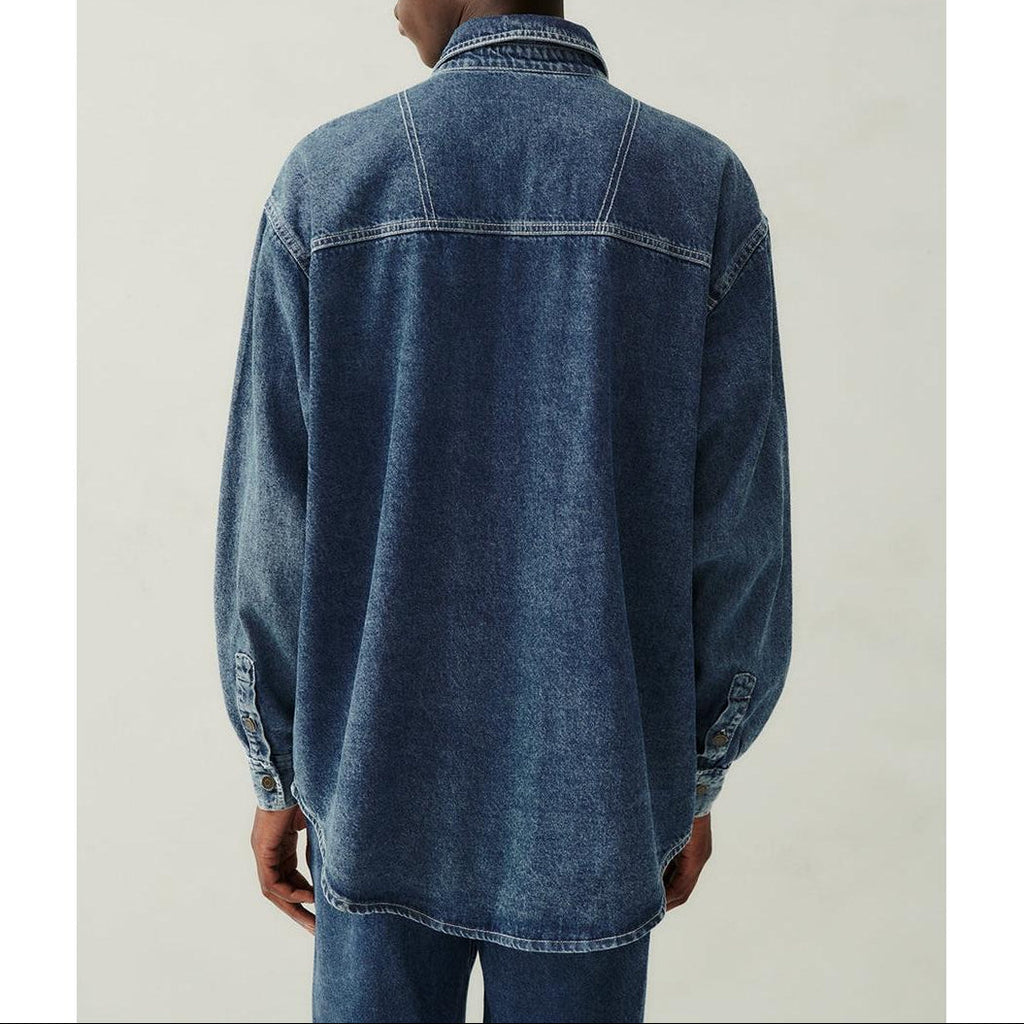 Camisa con cuello abotonado - Stone - Hombre