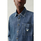 Camisa con cuello abotonado - Stone - Hombre