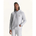 Jott – Sweat À Capuche Mataro - Melange Grey - Homme, mannequin homme portant un sweat à capuche gris, vue de face