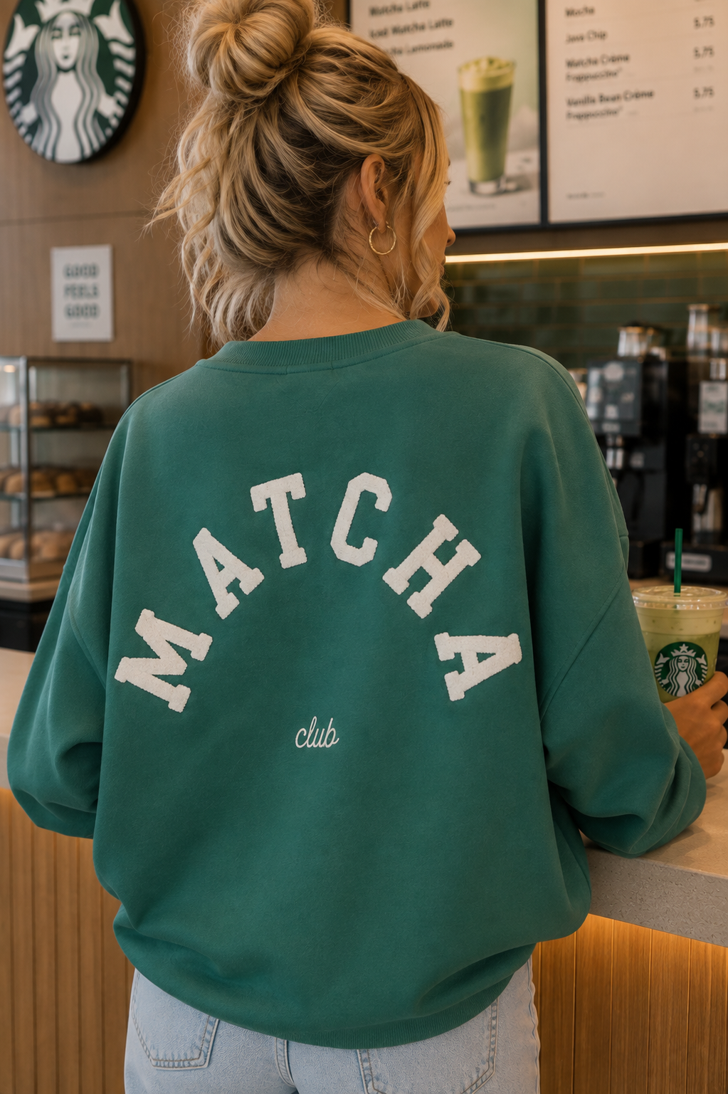 Sweat Matcha - Vert