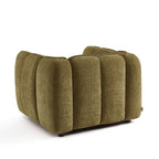 Matilda - Fauteuil - Tissu Chenille - Vert