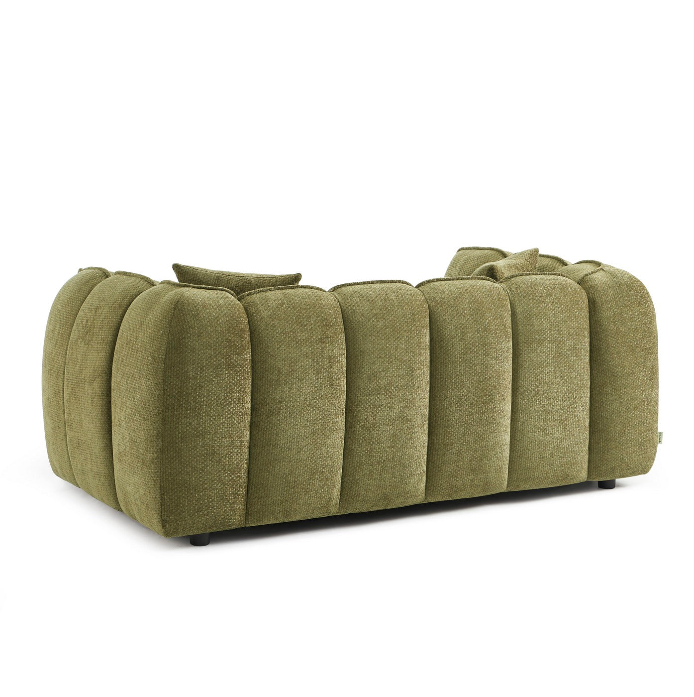 Matilda - Canapé - Tissu Chenille - Vert
