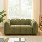 Matilda - Canapé - Tissu Chenille - Vert