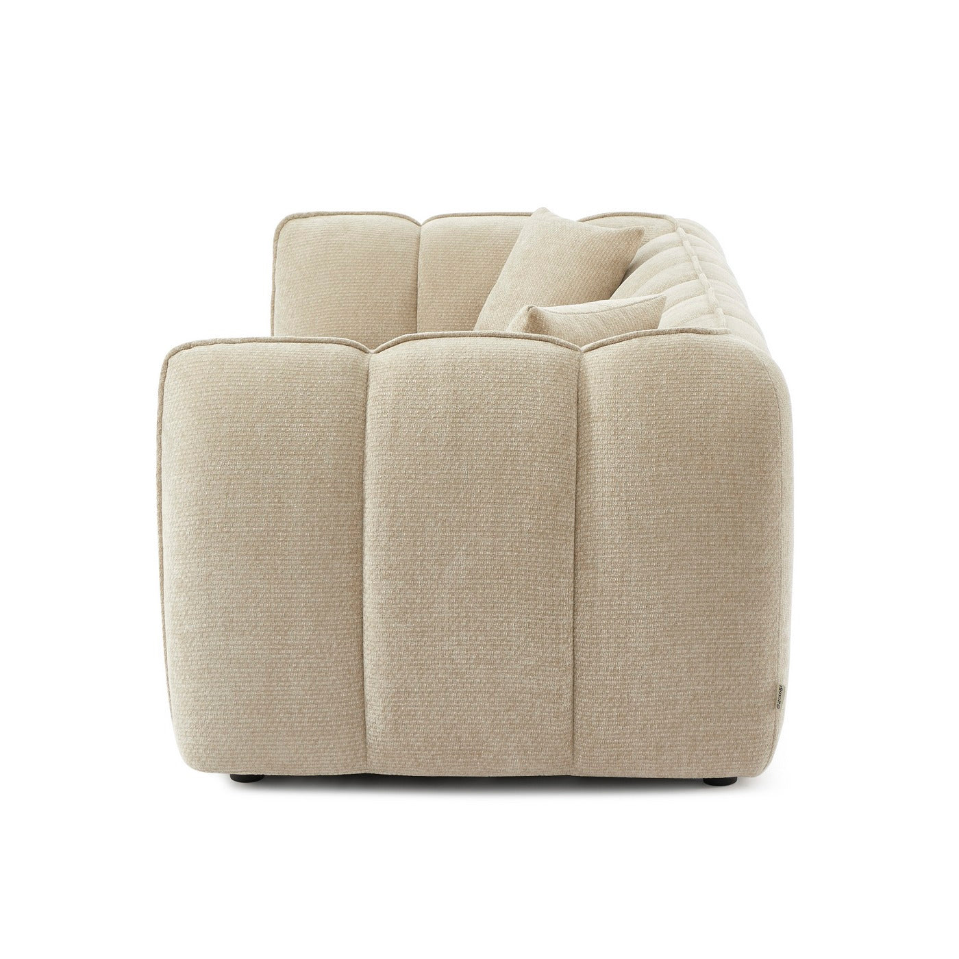 Matilda - 3 Seater Sofa - Chenille Fabric - Beige
