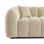 Matilda - 3 Seater Sofa - Chenille Fabric - Beige