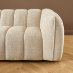 Matilda - 3 Seater Sofa - Chenille Fabric - Beige