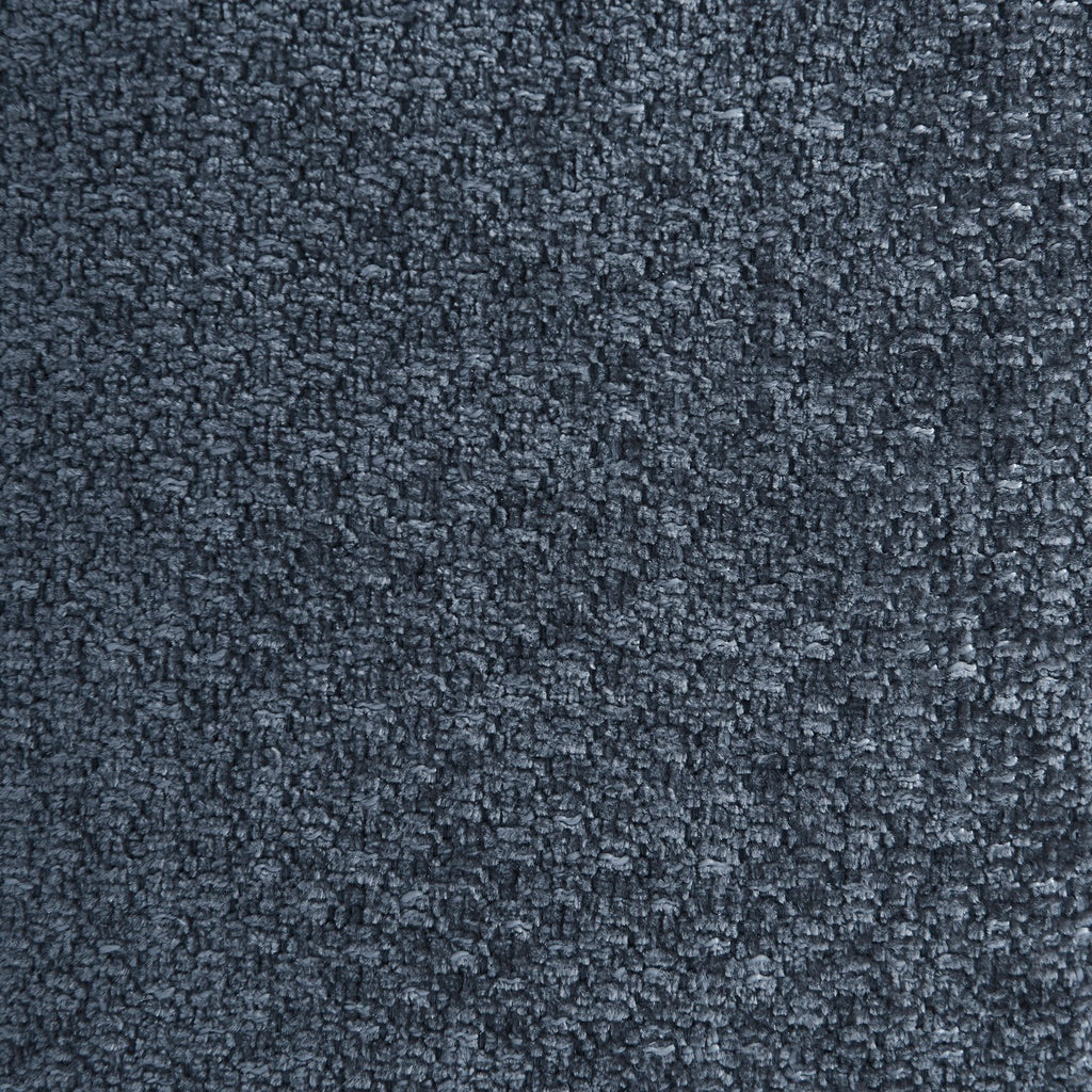 Matilda - Canapé 3 Places - Tissu Chenille - Bleu