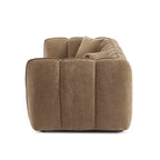 Matilda - 3 Seater Sofa - Chenille Fabric - Brown