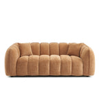 Matilda - 3 Seater Sofa - Chenille Fabric - Terracotta