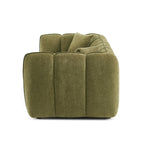 Matilda - Canapé 3 Places - Tissu Chenille - Vert
