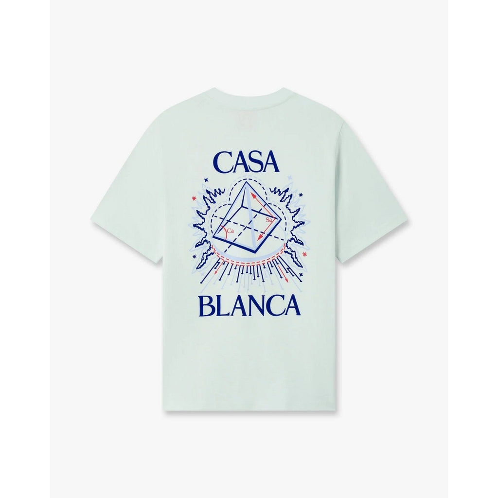 T‑Shirt Celestial Pyramid - Bleu glacier