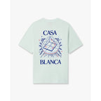 T‑Shirt Celestial Pyramid - Bleu glacier