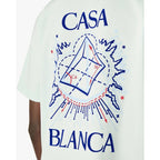 T‑Shirt Celestial Pyramid - Bleu glacier