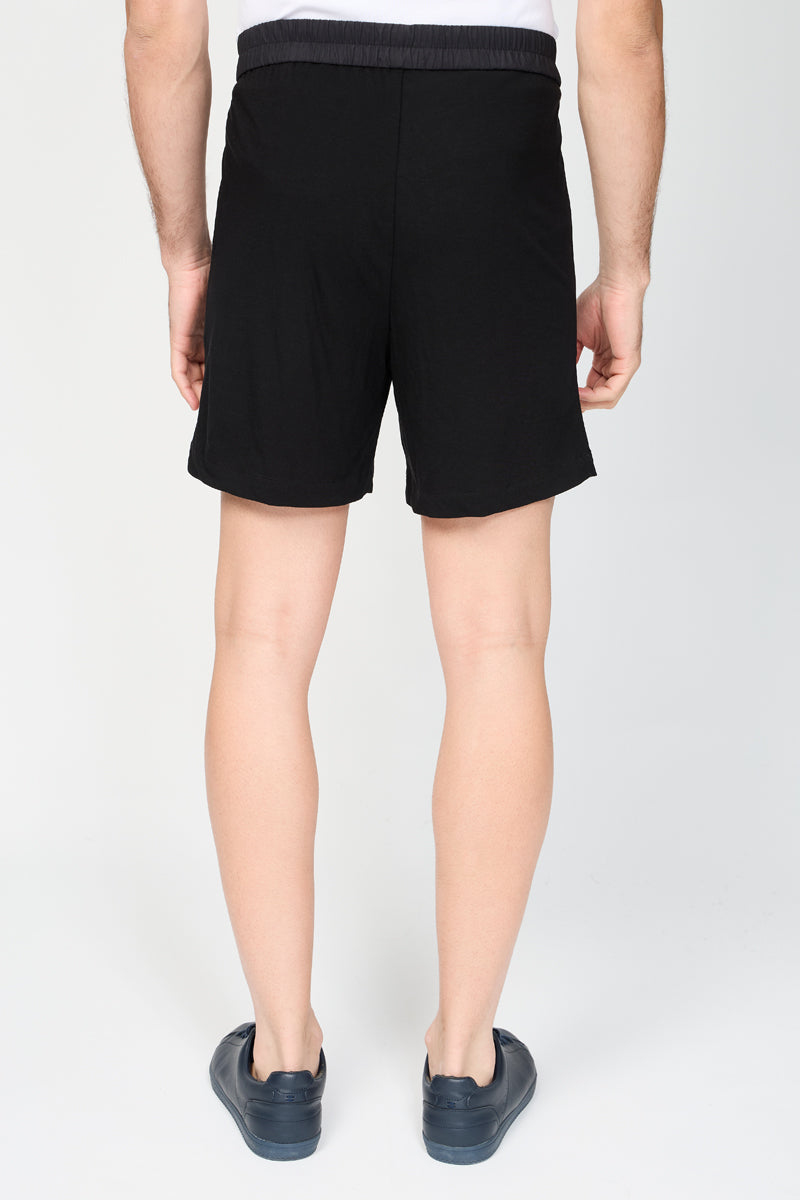 Pantalones cortos de punto Clean Finish - Negro - Hombres