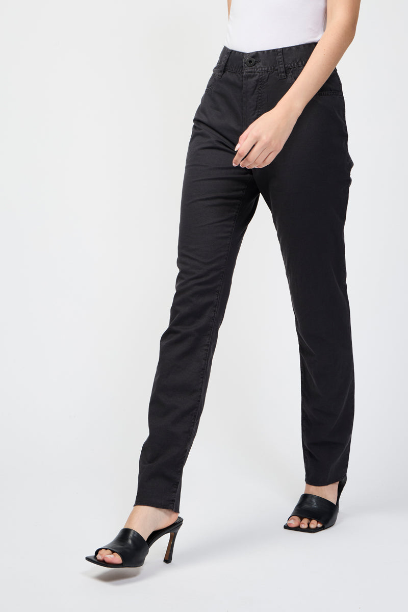 Pantalon En Lin Stretch 5 Poches - Magma Pigment - Homme