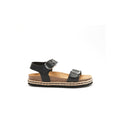 Ines Black Sandals - Women