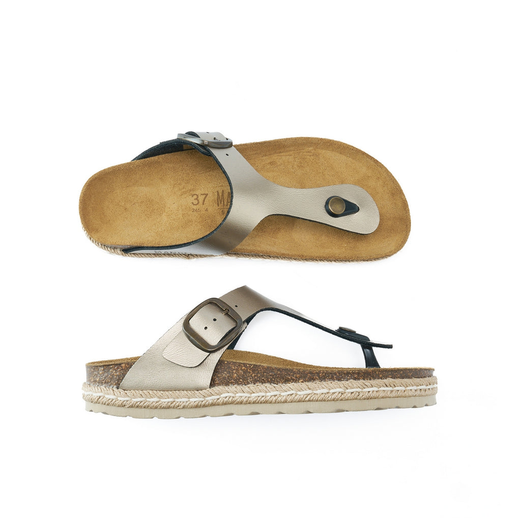 Chanclas Gala - Bronce - Mujer