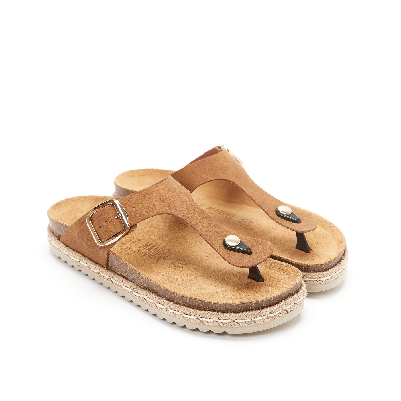 Chanclas Gala - Marrón - Mujer