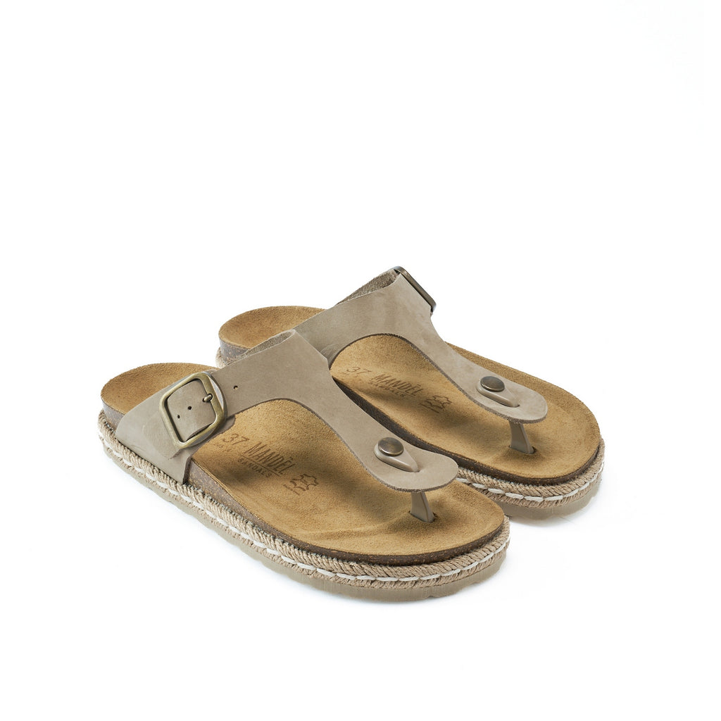 Tongs Gala - Taupe - Femme