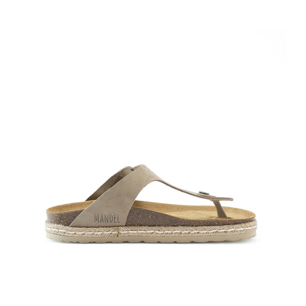 Tongs Gala - Taupe - Femme