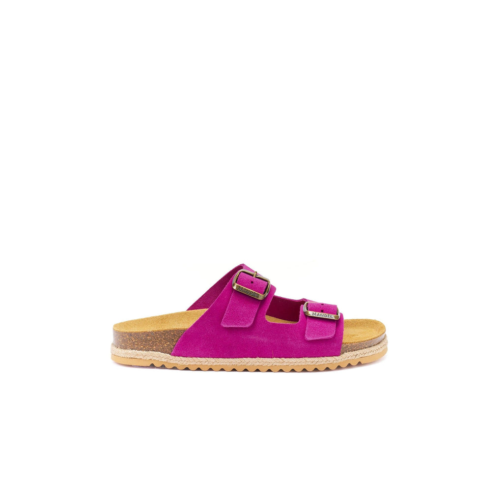Alberto Suede Magenta Sandals - Women