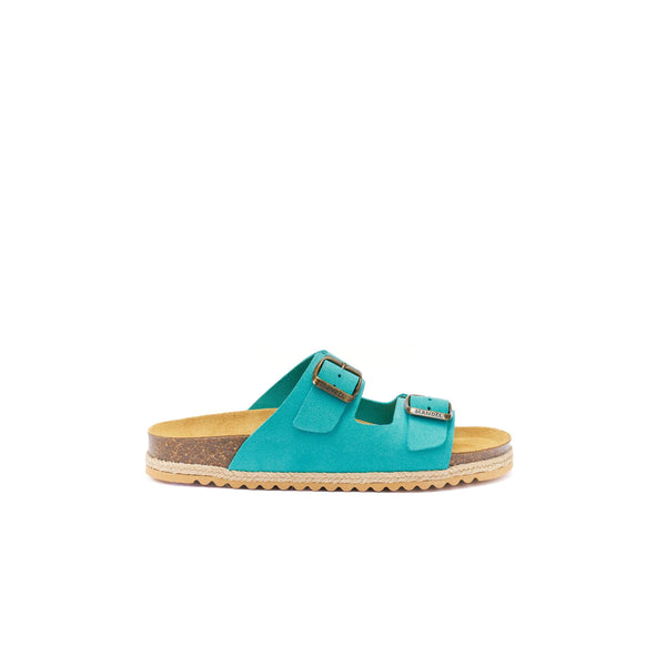 Sandales Alberto - Turquoise - Femme