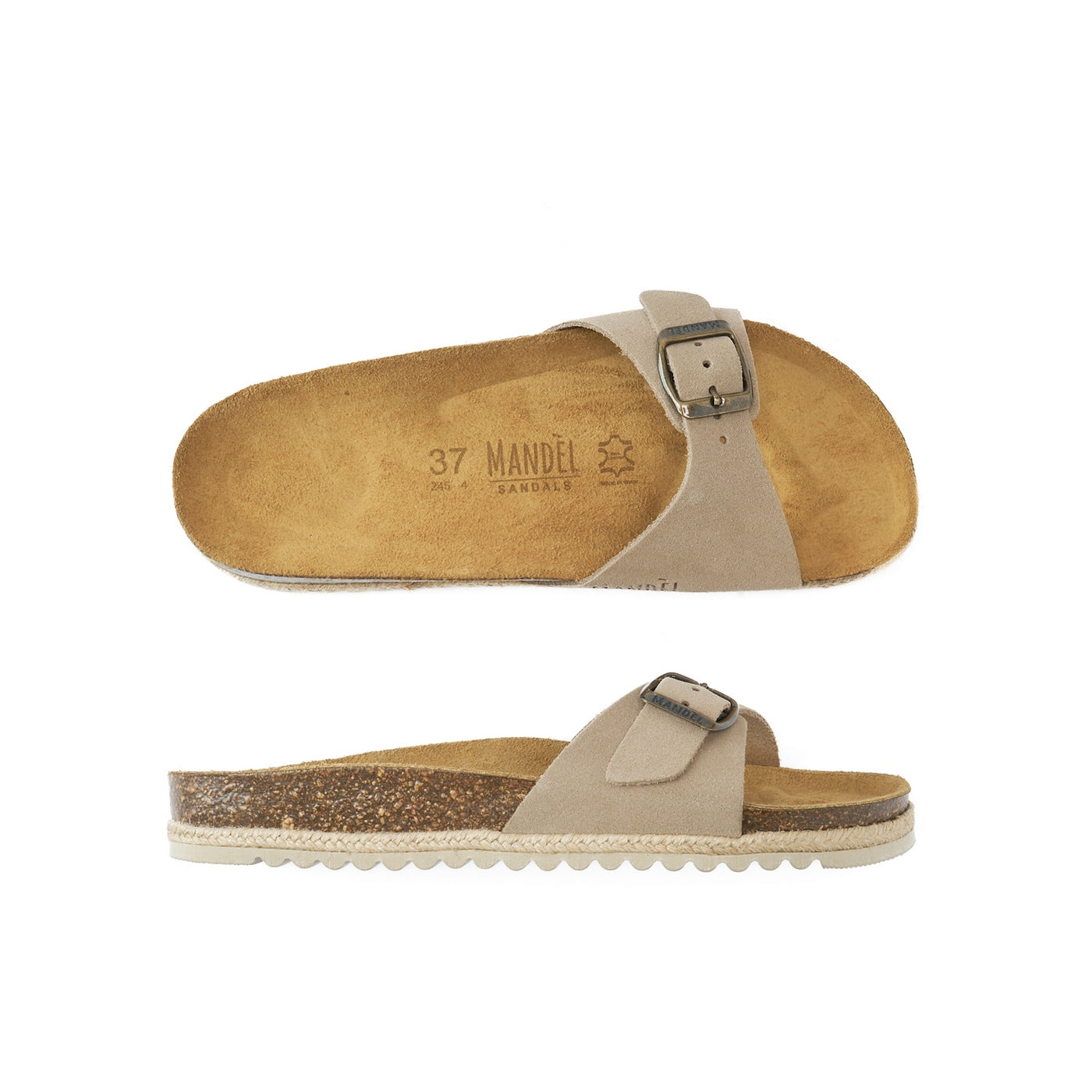 Sandalias Agata - Taupe - Mujer