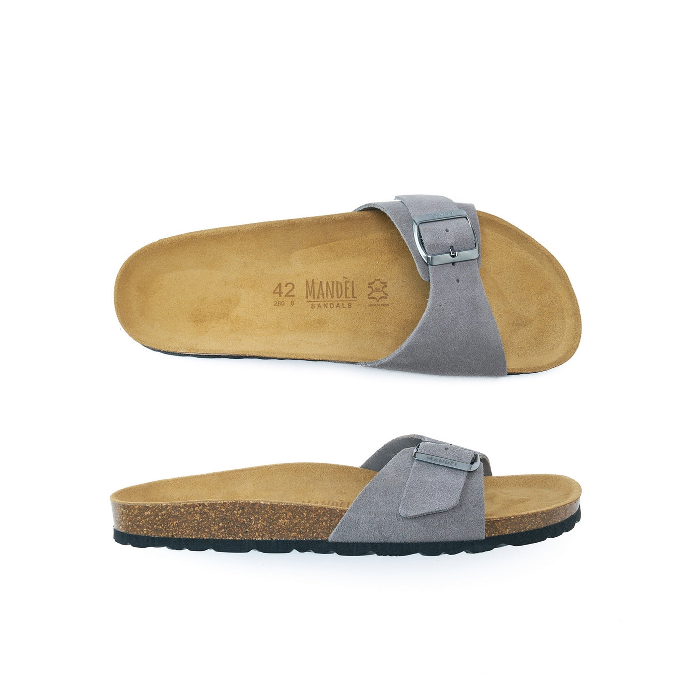 Sandalias Agata - Gris - Hombre