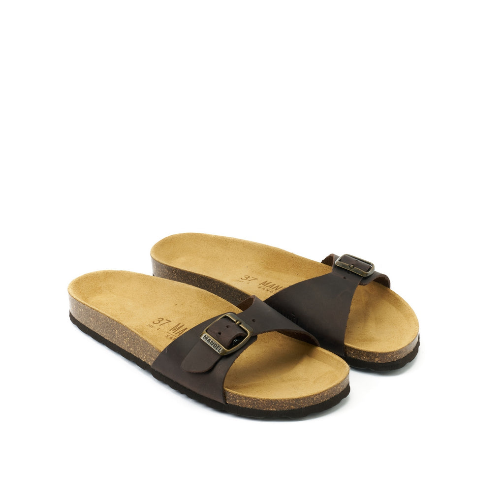 Sandalias Agata - Marrón oscuro - Mujer