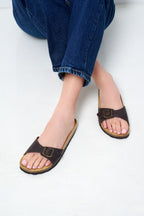 Sandalias Agata - Marrón oscuro - Mujer