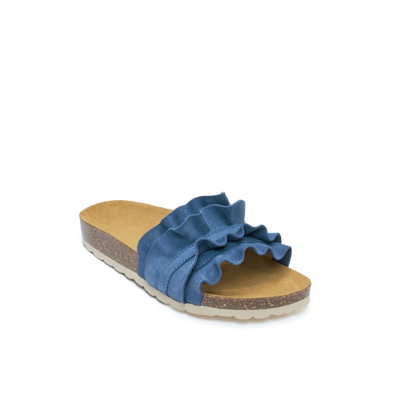 Sofia Suede Jeans Sandals - Women