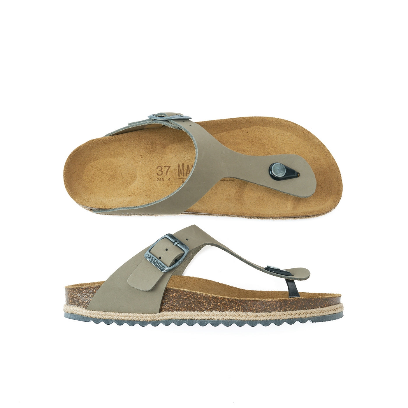 Blanca Flip Flops - Gray - Women